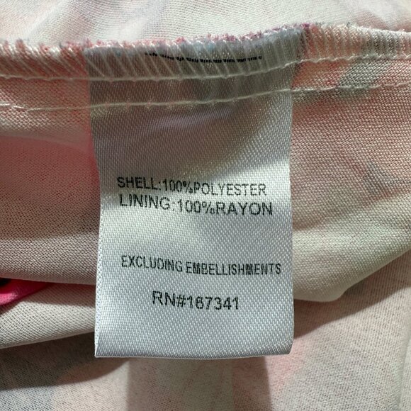 Hello Molly On The Beat Floral Cut Out Mini Dress Women's 2 Pink Open Back Party - Picture 13 of 14